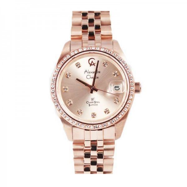 Alexandre christie AC 5012 Full Rosegold Man MDBRGLN Alexandre christie AC 5012 Full Rosegold Man MDBRGLN